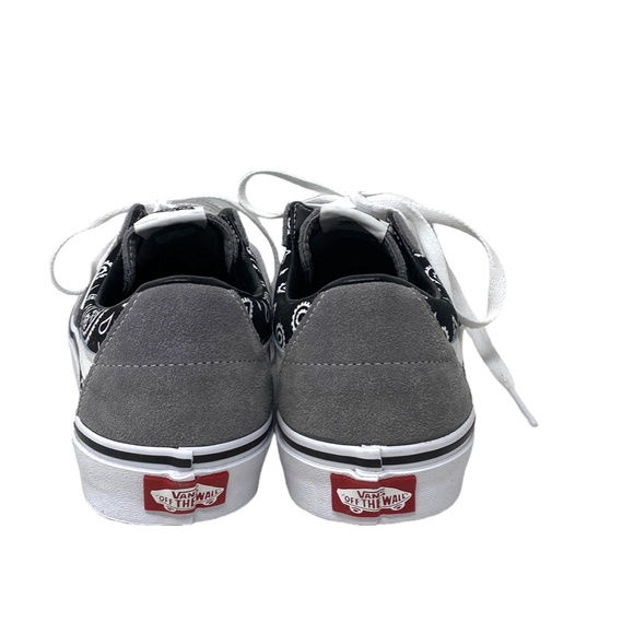 VANS Sk8-Low Shoe Suede Casual Paisley Gray Sneakers For Women Skate VN0A5KXDBGJ - Picture 7 of 10